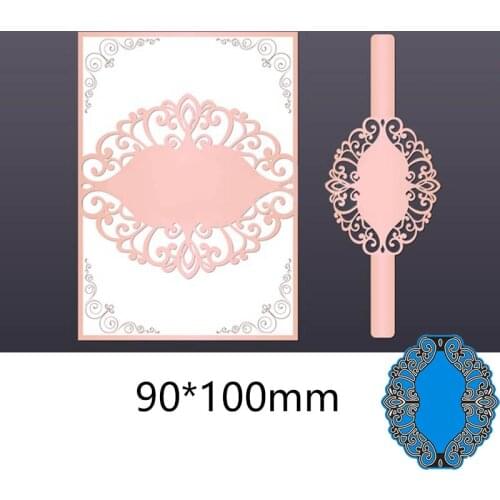 New Metal Cutting Dies Irregular Pattern For Card DIY Scrapbooking stencil Paper Craft Album template Dies 9*10 cm