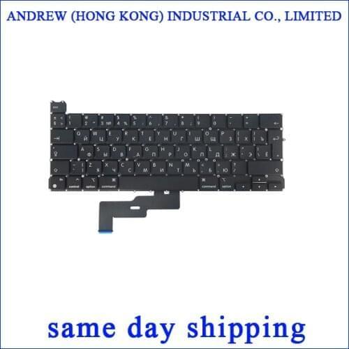 Original New A2338 Keyboard For Macbook Pro Retina 13'' A2338 RU Russian Keyboard with Big Enter Key 2020 Year