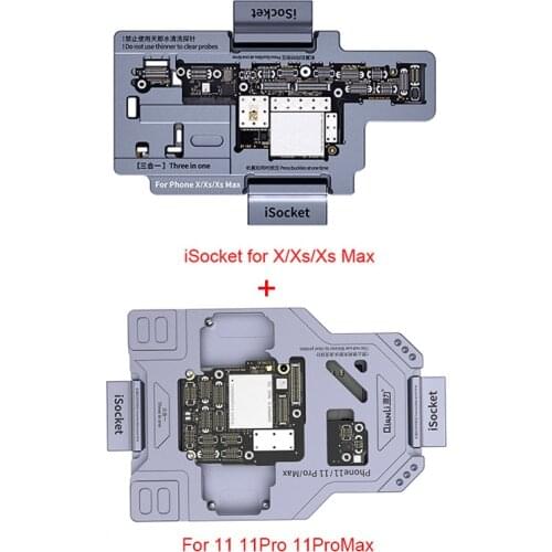 Qianli iSocket for Phone X XS XSMAX Logic Board Function Diagnostic Quick Tester Phone Repair Quality Motherboard Test Fixture