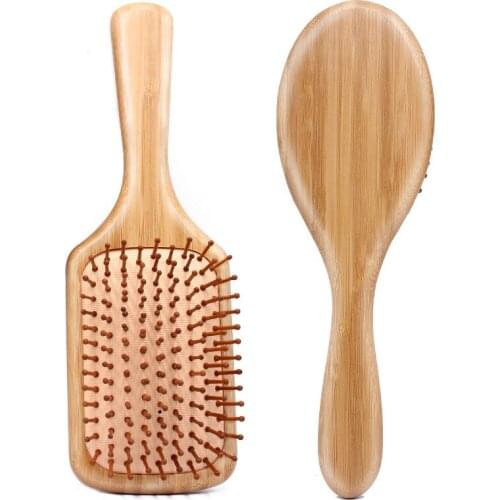Airbag Comb Hair Care Comb Nan Bamboo Air Cushion Comb Care Straight Hair Massage Comb Portable Adults Children Elderly Nursing