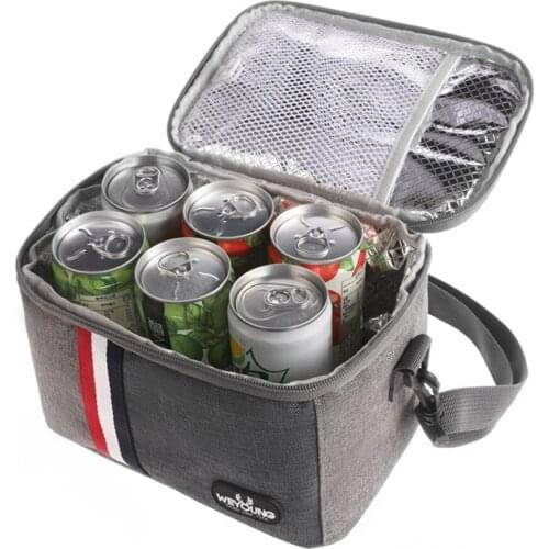 Cooler Lunch Bag For Picnic Kids Women Travel Thermal Breakfast Organizer Insulated Waterproof Storage Bag For Lunch Box