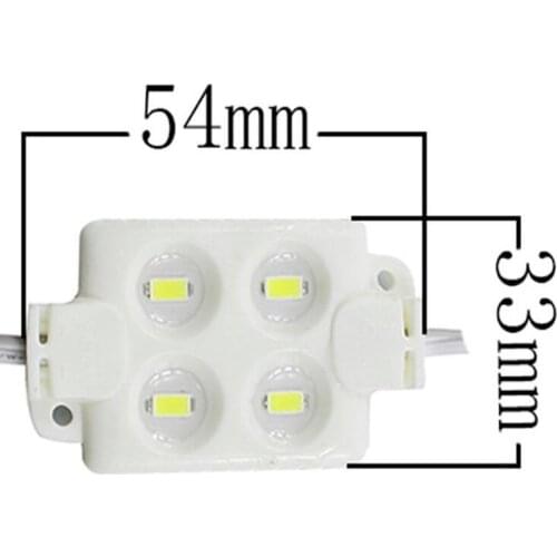 5730 4LED injection led module 12V Waterproof IP65,shop banner LED Sign Backlight Modules,Advertising Light Box Modules