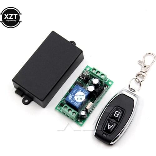 Universal 433Mhz AC 85V ~ 250V 110V 220V Relay 1CH Wireless Remote Control Switch Transmitter Receiver Module RF Remote Controls