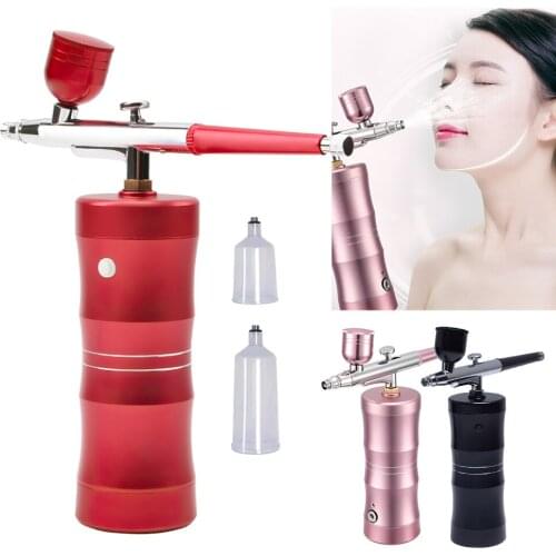 DIOZO Air Compressor Kit Nano Fog Mist Sprayer Oxygen Injection Device Nano Ionic Facial Steamer Personal Oxygen Face Sprayer