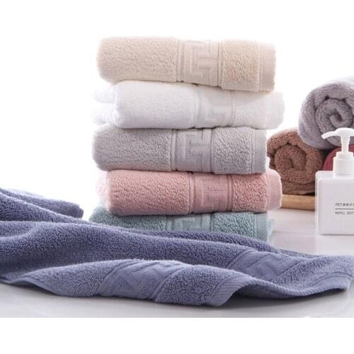 High Quality Long Staple Cotton Face Towel Thickened Soft Absorbent Housewear Furnishings Man Women Hotel PartyFavors Decoration