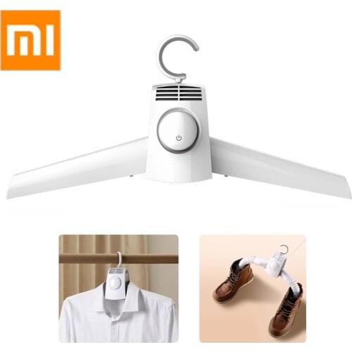 XIAOMI Smartfrog Portable Clothes Dryer Shoes Clothes Rack Hangers Foldable Laundry Tumble Dryer Machine