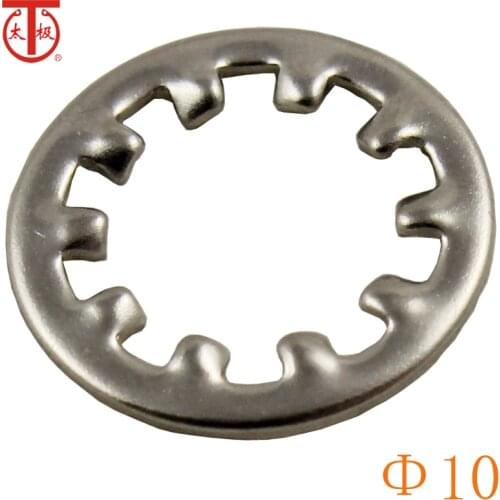 10 ) DIN6797.J internal tooth lock washer(Toothed lock washers Type J,with internal teeth) 100 pieces/lot