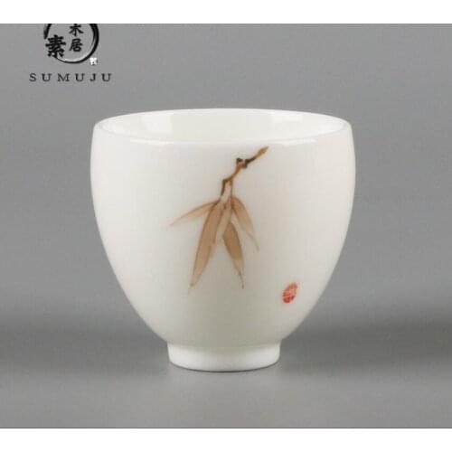 Full handmade bamboo clay teapo t