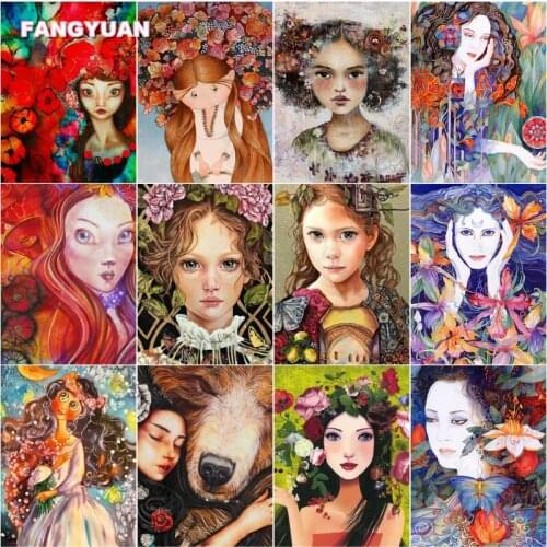 5D Diy Diamond Painting Abstract Figure Painting Beauty and The Beast Full Square Diamond Embroidery Pictures of Rhinestones