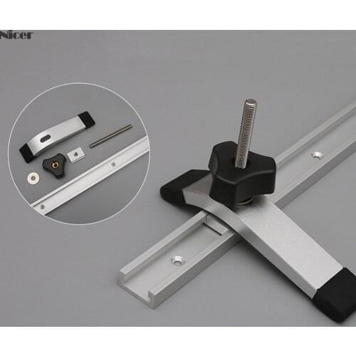 8mm Metal Quick Acting Hold Down Clamp Set for T-Slot T-Track Woodworking Ruter Table DIY Woodworking Tools Accessories