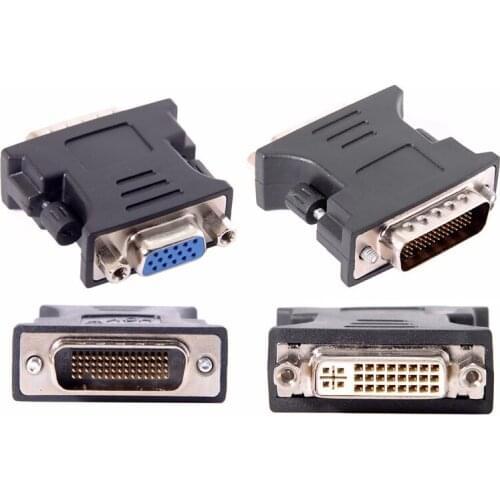 DMS-59Pin Male To 15Pin Extension Adapter For PC VGA RGB Female Card & Lfh 24 + 5 Dms-59Pin Male To Dvi Female Extension Adapter