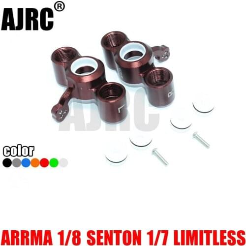 ARRMR Aluminum alloy POM plastic Kona front steering cup for 1/8 SENTON TYPHON TALION 1/7 MOJAVE LIMITLESS INFRACTION AR330187