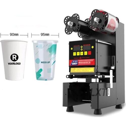 Automatic beverage paper cup plastic cup sealing cup machine Commercial sealing cup does not leak milk tea shop sealing machine