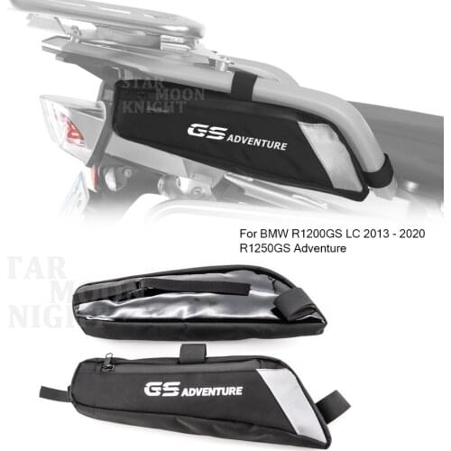 Motorcycle Frame Side Pockets luggage rack Travel Placement Waterproof Bag For BMW R1200GS LC 2013 - 2020 R1250GS Adventure