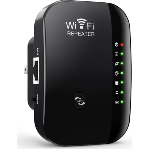 SOONHUA 300mbps WiFi Repeater 2.4GHz Wireless Amplifier Extender Three Modes WPS For Home Office EU Plug