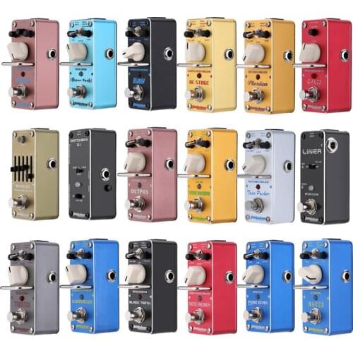 AROMA Guitar Effect Pedal Mini Single Electric Guitar Pedal Guitar Parts & Accessories
