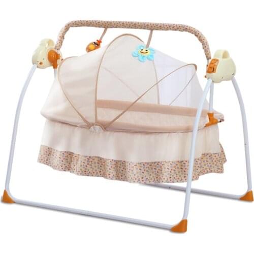 Baby Cradle Electric Rocking Newborns Sleeping Bed Child Comfort Chair Reclining 0-3 Years Old Mecedora Para Kid Bed BK50YY