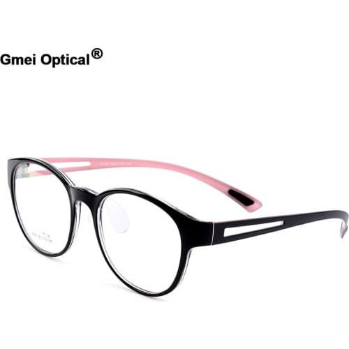 Gmei Optical Ultralight TR90 Full Rim Womens Optical Eyeglasses Frames Girls Plastic Myopia Eyewear 6 Colors Optional M5100