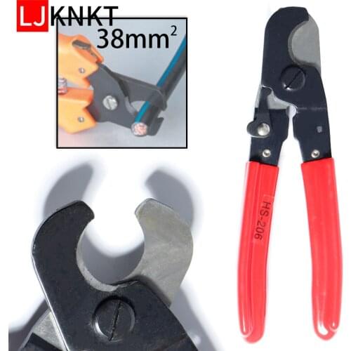 HS-206 Mini Design Cable Cutters Electric wire Cutting Pliers Bolt Cable Stripper Hand Tool Multi-function Stripping Plier Wire
