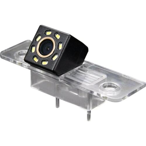 HD 720p Rear view camera with LED for Skoda Octavia 1U MK1 1Z Laura MK2 1996~2014(817) Reversing backup camera Waterproof camera