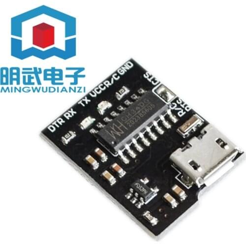 3.3V 5V WeMos CH340G Breakout Board Micro USB to Serial Port Module Switch RTS CTS for Arduino Pro Mini ESP8266 ESP-01 ESP-02