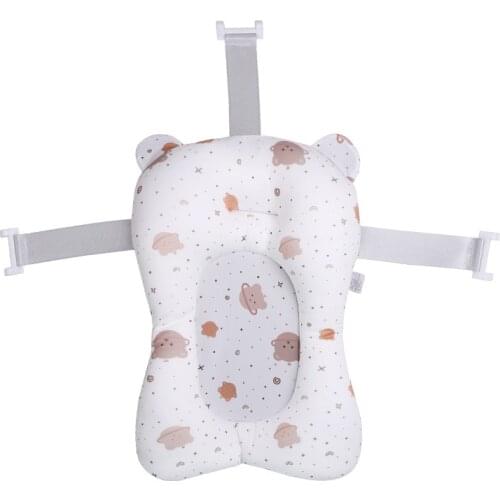 Baby Bath Tub Pad Non-Slip Bathtub Newborn Security Seat Kids Shower Portable Air Cushion Bed Babies Mat