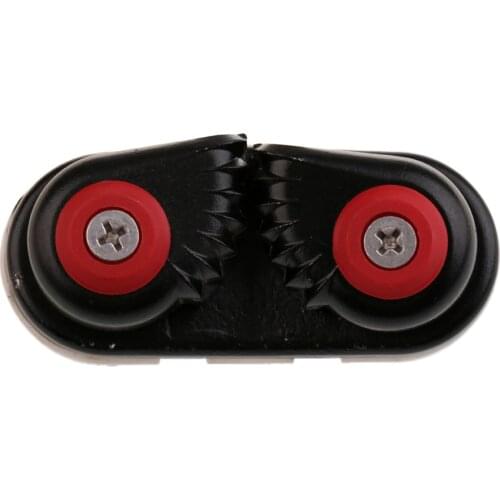 Boat Sailing Sailboat Ball Bearing Cam Cleat - Black 85 x 39mm Marine Hardware Accessories