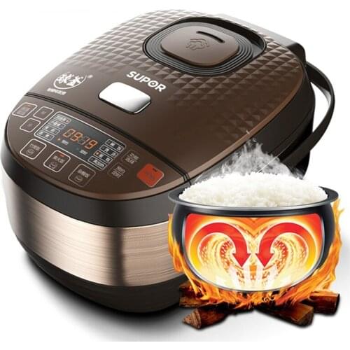 New Rice cooker 4L household multifunctional firewood rice cooker ball kettle liner kitchen appliances cooking