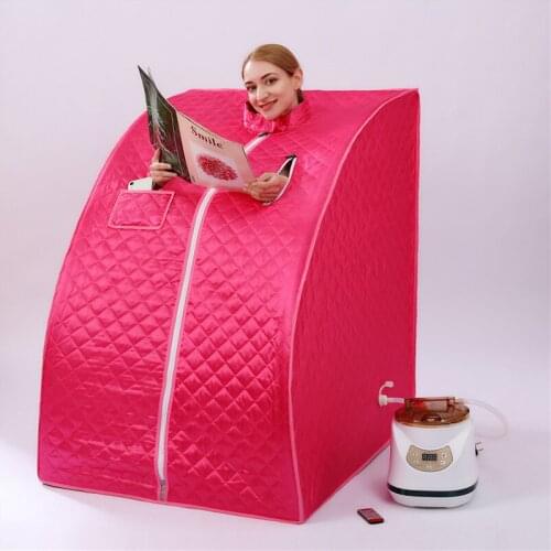 Portable Steam Sauna Generator New 2.8L 1500W Lose Weight Household Sauna Box Ease Insomnia Stainless Steel Pipe Support