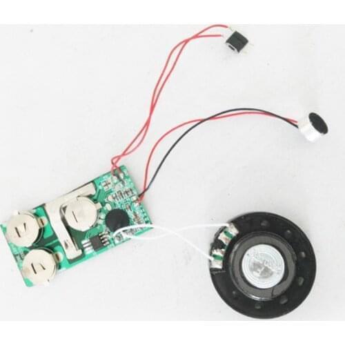 60s Recordin Playback Movement Production Greeting Card Dedicated Electronic Movement Message Chip LEXINGDZ