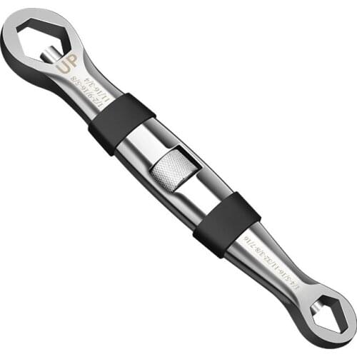 HLZS-23 in 1 Multifunctional Flexible Type Wrench/7-19mm Adjustable Wrench Spanner
