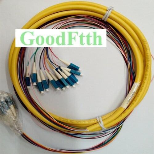 Patch Cord Jumper LC-LC UPC LC/UPC-LC/UPC SM 12 Cores Fibers 0.9mm Distribution GoodFtth 1-6m