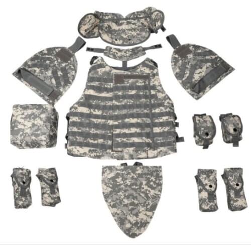 New OTV Tactical Vest Body Armor With Pouch/Pad Size LARGE ACU Digital