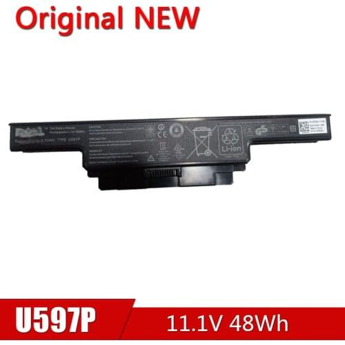 U597P NEW Original Laptop Battery For DELL Studio 1450 1457 1458 0U600P 312-4009 P219P U597P W356P 11.1V 48Wh