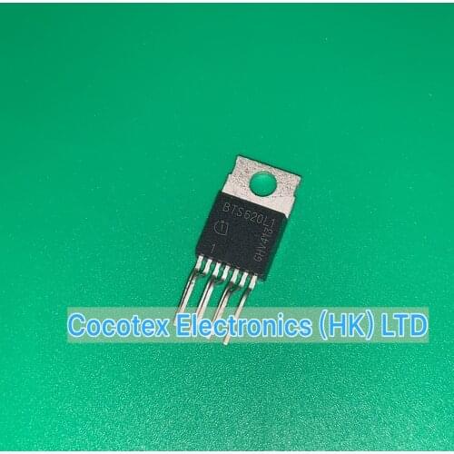 5pcs/lot BTS620L1 TO220-7 SMART TWO CHANNEL HIGHSIDE POWER SWITCH OVERLOAD PROTECTION CURRENT LIMITATION SHORT CIRCUIT PROTECTIO