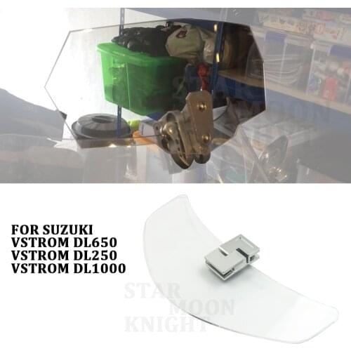 Universal Adjustable Windshield Windshield Windshield Windshield Motorcycle Parts FOR SUZUKI VSTROM DL650 DL250 DL1000 V-STROM D