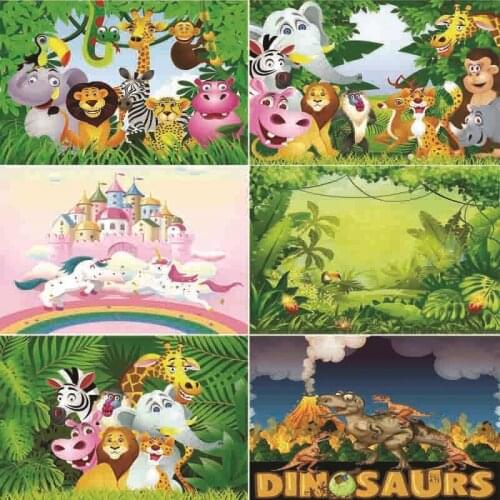 ZHISUXI Vinyl Custom Photography Backdrops Prop birthday+baby Theme Photography Background #0064