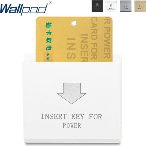 Wallpad Hotel Card Switch Insert Power Supply Key Switch Function Key For Module only 52*52mm