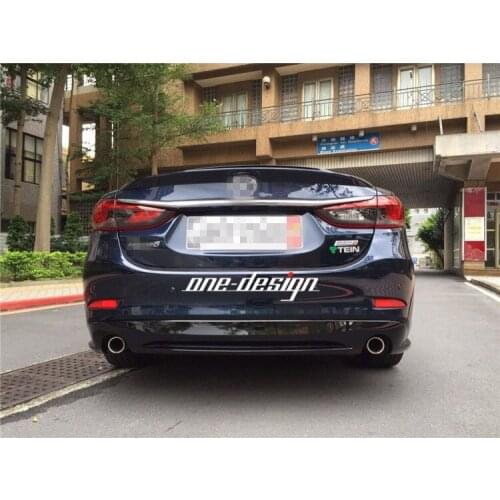 Fit for MAZDA 14-17 ATENZA MS carbon fiber REAR lips wing spoiler