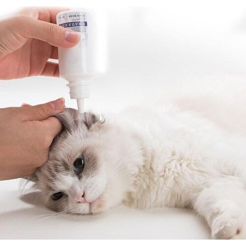 Keep Ear Health Pet Ear Cleaning Liquid Auricular Mites Killer Clean The Ear For Puppy Kitten Ear Against Infection Supplies