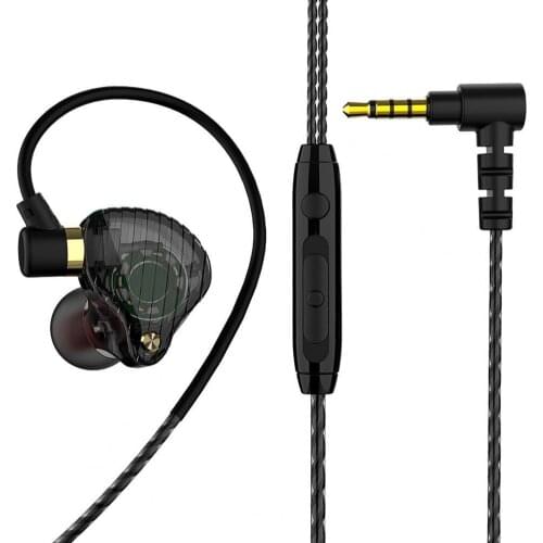 1 Set QKZ SK3 Earphone Wired Lightweight TPE stereo bass Universal Earphone for Computer HD Call Earphone
