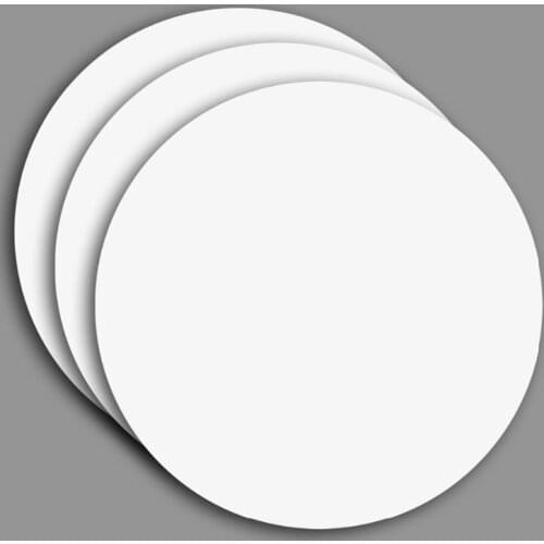 100pcs/Lot RFID 125KHz Diameter 25mm tk4100 IC Sticker Read and Write Coin Cards Tag Round Shape PVC For Acces Control