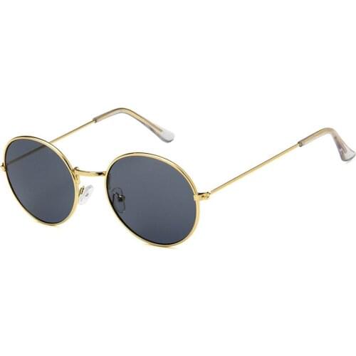2021 New Korean Version Round Jelly Color Sunglasses Transparent Ocean Sunglasses Retro Sunglasses for Men and Women