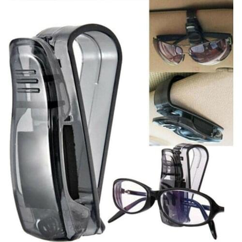 3PCS Car Sun Visor Glasses Sunglasses Ticket Receipt Card Clip Storage Holder Clamp Collection clip
