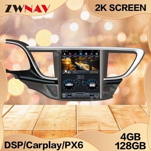 4+128G Tesla Screen For 2015 2016 2017 2018 Buick Hideo Android 9 Unit Car Multimedia Player GPS Audio Radio Stereo