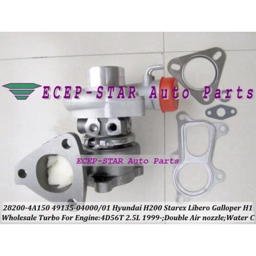 Free Ship TF035 28200-4A150 28200 4A150 49135-04000 49135-04001 Turbo For HYUNDAI H200 Starex Libero Galloper II H1 4D56T 2.5L