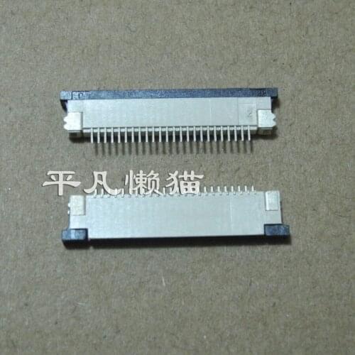 FPC 24 pin 0.8MM pitch Top connection Pull-out socket Notebook Start-up touch keyboard buckle seat