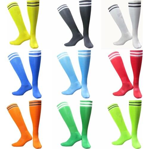 Men Kid Football Socks Long Over Knee Adult Youth Soccer Socks Boys Girls Children Football Training Match Socks Breathable Soft