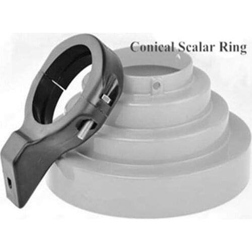 Grey Color Conical Scalar Ring including 65MM LNB Holder