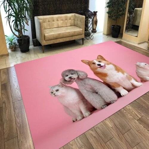 Cat and Dog , Non Slip Floor Carpet,Kitchen Carpet, Teens Carpet, Corridor Carpet, area Carpet Modern Carpet